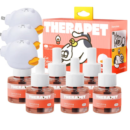 Doftspridare med lugnande effekt för katter (kit)