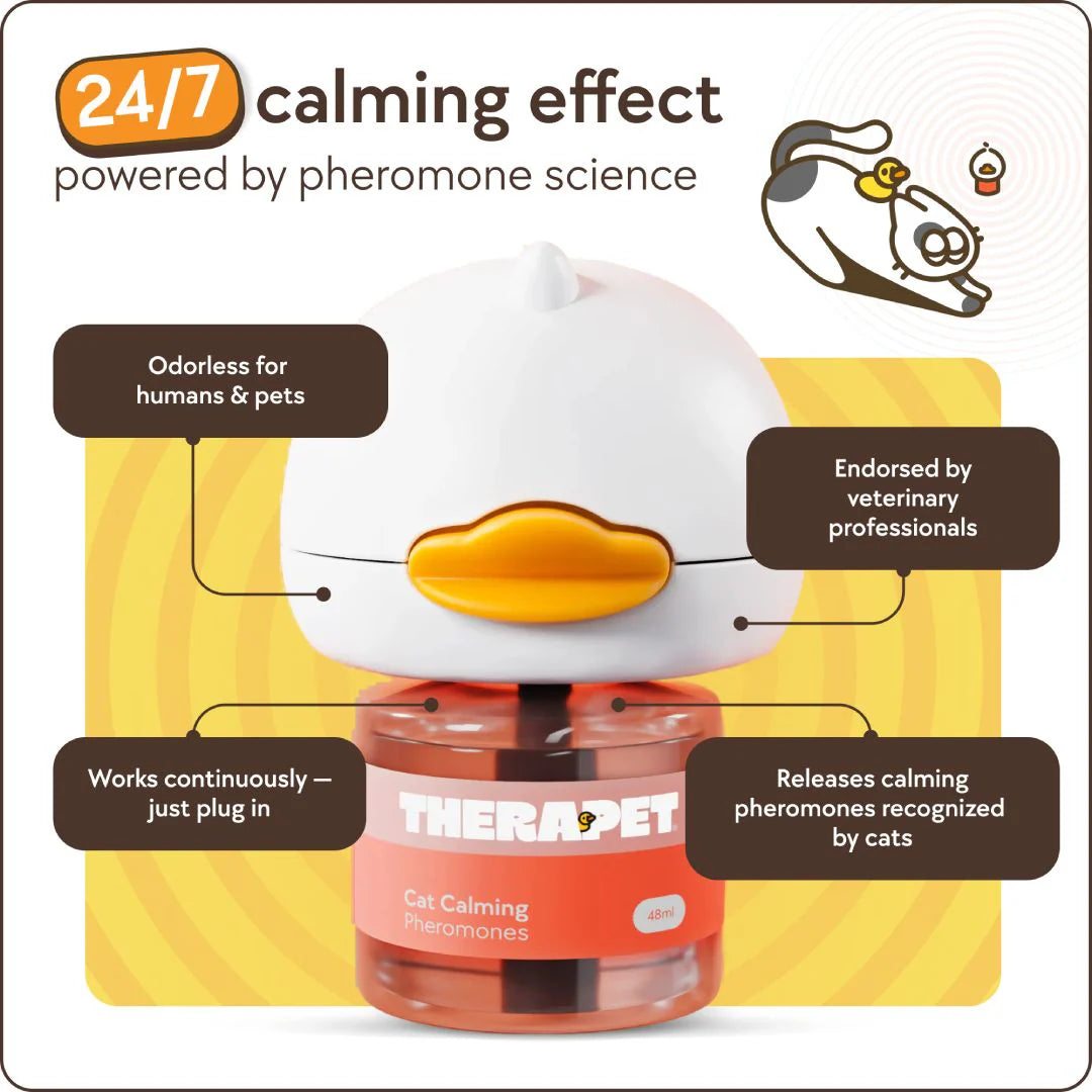 Doftspridare med lugnande effekt för katter (kit)