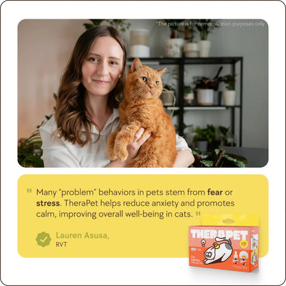 Doftspridare med lugnande effekt för katter (kit)